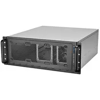 4u korpusas - SilverStone RM45-360 Rackmount-kompiuterio korpusas, 4U-Formfaktor - pillows spalvos - 4 nuotrauka