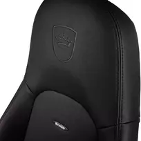 senukai gaming kedes - Noblechairs ICON Juodas (Black) Gaming Chair - 2 nuotrauka