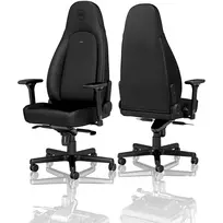 senukai gaming kedes - Noblechairs ICON Juodas (Black) Gaming Chair - 6 nuotrauka