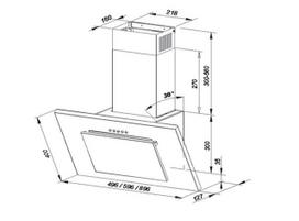 gartraukiai 50 cm - MAAN Vertical PG 60 Baltas (White) - 2 nuotrauka