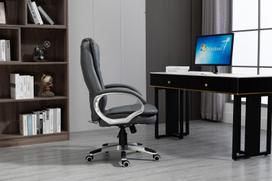offici kede - Activejet YK7304 šildoma biuro kėdė su masažu pilka (Grey) - 5 nuotrauka