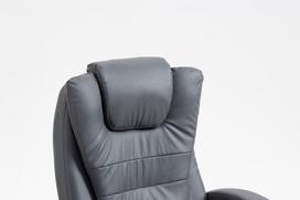 offici kede - Activejet YK7304 šildoma biuro kėdė su masažu pilka (Grey) - 8 nuotrauka