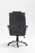 offici kede - Activejet YK7304 šildoma biuro kėdė su masažu pilka (Grey) - 10 nuotrauka