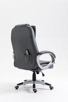 offici kede - Activejet YK7304 šildoma biuro kėdė su masažu pilka (Grey) - 11 nuotrauka