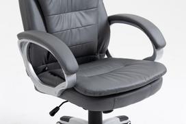 offici kede - Activejet YK7304 šildoma biuro kėdė su masažu pilka (Grey) - 13 nuotrauka
