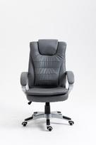 offici kede - Activejet YK7304 šildoma biuro kėdė su masažu pilka (Grey) - 17 nuotrauka