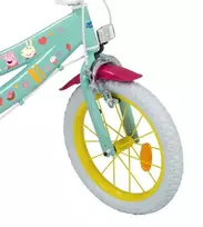 papildomas dviraciui - Dviratis Toimsa Peppa Pig 14" 4-6 metai - 5 nuotrauka