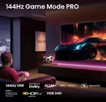 televizorius 4k 144hz - Hisense 50E7Q PRO - 8 nuotrauka