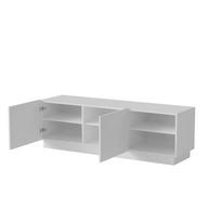 tv 150 cm - TV staliukas Cama Meble LIVERTI, balta (White), 150 cm x 42 cm x 48 cm - 3 nuotrauka