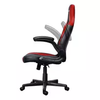 zaidimu kede trust gxt - Trust GXT 703R Riye, juoda/raudona (Black/Red) - 5 nuotrauka