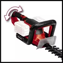 akumuliatorines gyvatvoriu zirkles einhell - Einhell GE-CH 36/65 Li-Solo - 7 nuotrauka