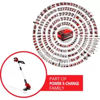 akumuliatorines zoliapjoves einhell - Einhell GE-CT 18 Li Kit, 18 V - 5 nuotrauka