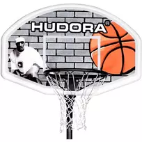 krepsiai krepsinio - Krepšinio stovas su lenta ir lanku Hudora Basketball Stand Pro - 3 nuotrauka