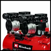 oro kompresoriai 8baru - Einhell TE-AC 50 Silent 50L 8BAR - 4 nuotrauka