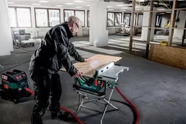 isilginio pjovimo stakles - Metabo TS 254 M - 2 nuotrauka