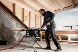 isilginio pjovimo stakles - Metabo TS 254 M - 3 nuotrauka