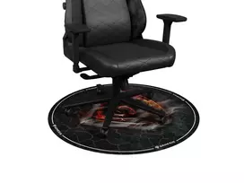 genesis kede - Genesis Tellur 400 Round Lava Grindų Kilimėlis ,  Juodas (Black) - 3 nuotrauka