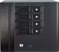 mitx - Inter-Tech SC-4004 mITX Black - 3 nuotrauka