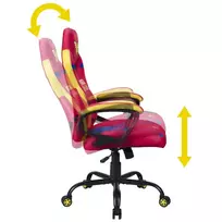 senukai gaming kedes - Subsonic Junior Wonder Woman, mėlyna/raudona/geltona (Blue/Red/Yellow) - 5 nuotrauka