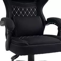 senukai gaming kedes - White Shark Austin Žaidimų kėdė Juoda (Black) - 5 nuotrauka