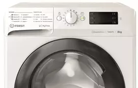 mini skalbimo masina - Indesit MTWE81495WBPL - 3 nuotrauka