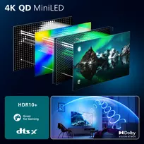 tv mini led - Philips Ambilight 65MLED910 Mini LED - 4 nuotrauka