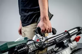 skersinio pjovimo stakles - Metabo KGS 216 M SET 1200W + papildomas diskas - 5 nuotrauka