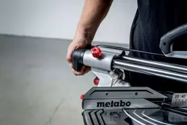 skersinio pjovimo stakles - Metabo KGS 216 M SET 1200W + papildomas diskas - 6 nuotrauka