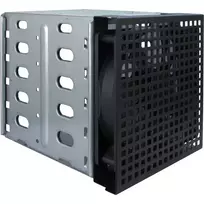 4u korpusas - Kompiuterio korpusas Inter-Tech 4U-40255 ATX, juoda - 3 nuotrauka