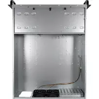 4u korpusas - Kompiuterio korpusas Inter-Tech 4U-40255 ATX, juoda - 4 nuotrauka