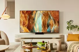 samsung qled 55 - Samsung GQ55QN70F Juodas (Black) 55" 4K Neo QLED Smart TV - 4 nuotrauka