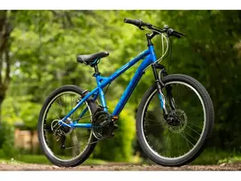 dviraciu kalnu vaikiskas - Vaikiškas dviratis Huffy Extent 24" Cobalt Blue - 7 nuotrauka