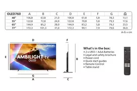 oled 77 televizoriai - Philips 77OLED760 - 2 nuotrauka