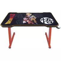 dragon ball z zaidimas - Kompiuterinių žaidimų stalas Subsonic Dragon Ball Z, 110 cm x 60 cm, 75 cm, juoda sp./oranžinė sp. - 4 nuotrauka