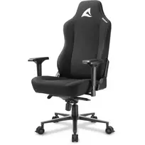 senukai gaming kedes - Sharkoon Skiller SGS40 Fabric, 53 x 59.5 x 137.5 - 145 cm, juoda - 2 nuotrauka