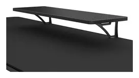 reguliuojamo aukscio rasomasis - Kompiuterinių žaidimų stalas reguliuojamo aukščio Cougar E-Star, 140 cm x 60 cm, 75 cm, juoda sp. - 2 nuotrauka