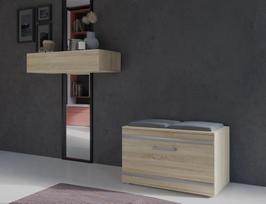 batu lentynos sonoma - Batų dėžė Top E Shop Opal, ąžuolo, 85 cm x 35 cm x 45 cm - 4 nuotrauka