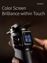 3 asiu stabilizatorius - Zhiyun Crane 4 - 7 nuotrauka