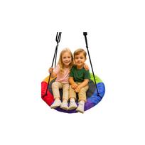 sodo lizdas - Lean Sport Vaikiškos sūpynės Gandro lizdas 100 cm, spalvotos (Colorful) - 3 nuotrauka