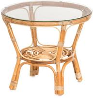 bahama baldai - Lauko baldų komplektas Home & Garden Bahama, baltas/rudas (White/Brown), 4 vietų - 2 nuotrauka