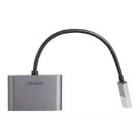 hdmi vga kabelis adapteris - Ugreen 20518 CM449 Gray - 3 nuotrauka