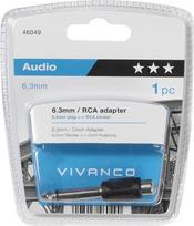 hdmi ethernet adapteris - Vivanco adapter 6.3mm - RCA (46049) - 2 nuotrauka
