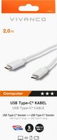 usb c laidas 4k -  VIVANCO 45354 - 2 nuotrauka