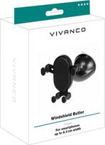 automobilio telefono laikiklis - Vivanco car phone mount Windshield Butler (61636) - 2 nuotrauka