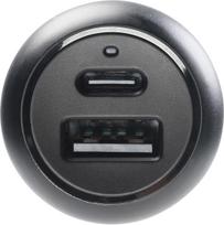 super charger - Vivanco Super Fast 62303, USB Type C/USB Type A, juoda, 24 W - 4 nuotrauka