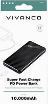 18w ikroviklis - Vivanco power bank 10000mAh Super Fast PD 18W (63122) - 2 nuotrauka