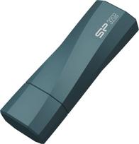 usb type c flash drive 32 - USB-C ATMINTIS Silicon Power flash drive 32GB Mobile C07, blue - 2 nuotrauka