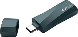 usb type c flash drive 32 - USB-C ATMINTIS Silicon Power flash drive 32GB Mobile C07, blue - 3 nuotrauka