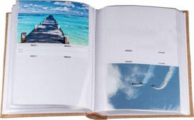 nuotrauku albumas 10x15 300 - Album B 10x15/300M-2 Canvas, green | 10260 - 2 nuotrauka