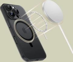 iphone 16 pro max deklas magsafe - Tech-Protect "Magslim Magsafe Case iPhone 16 Pro Max" Matte Black - 4 nuotrauka